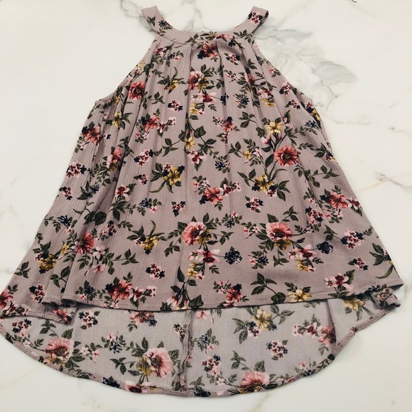 Altar'd State Tops - Altar’d State Floral Halter Tunic